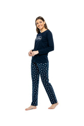 MOD Women Round Neck Pajama Set